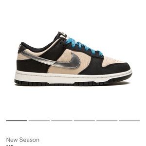 Nike dunk low “starry laces” sneakers